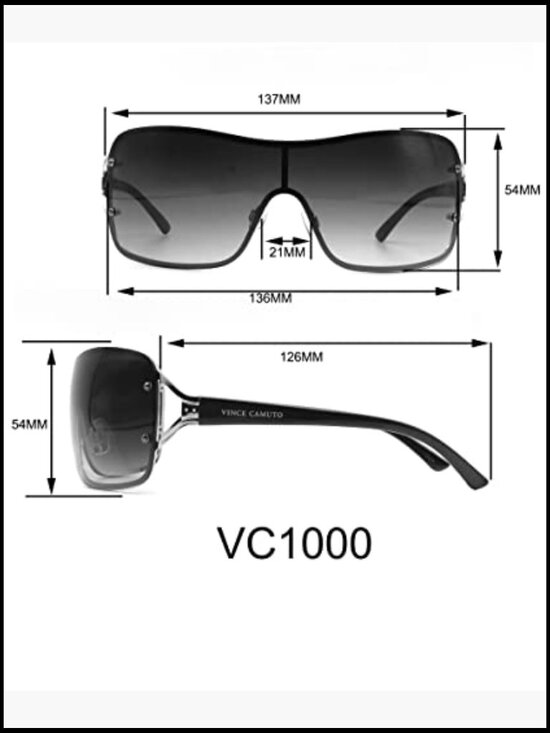 100% UV Protective Square Sunglasses with Impact-Resistant Polycarbonate Lens main image 5